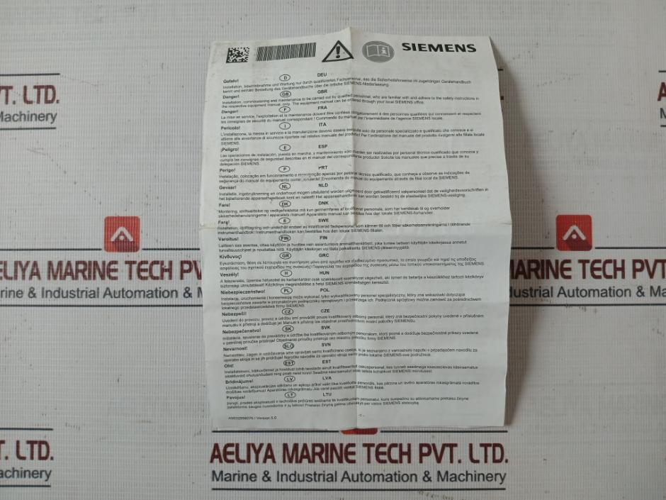 Siemens 6Sn1123-1Aa00-0Ca2 Simodrive 611 P No Power Module Lt-modul Int. 50A