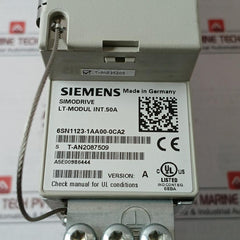 Siemens 6Sn1123-1Aa00-0Ca2 Simodrive 611 P No Power Module Lt-modul Int. 50A
