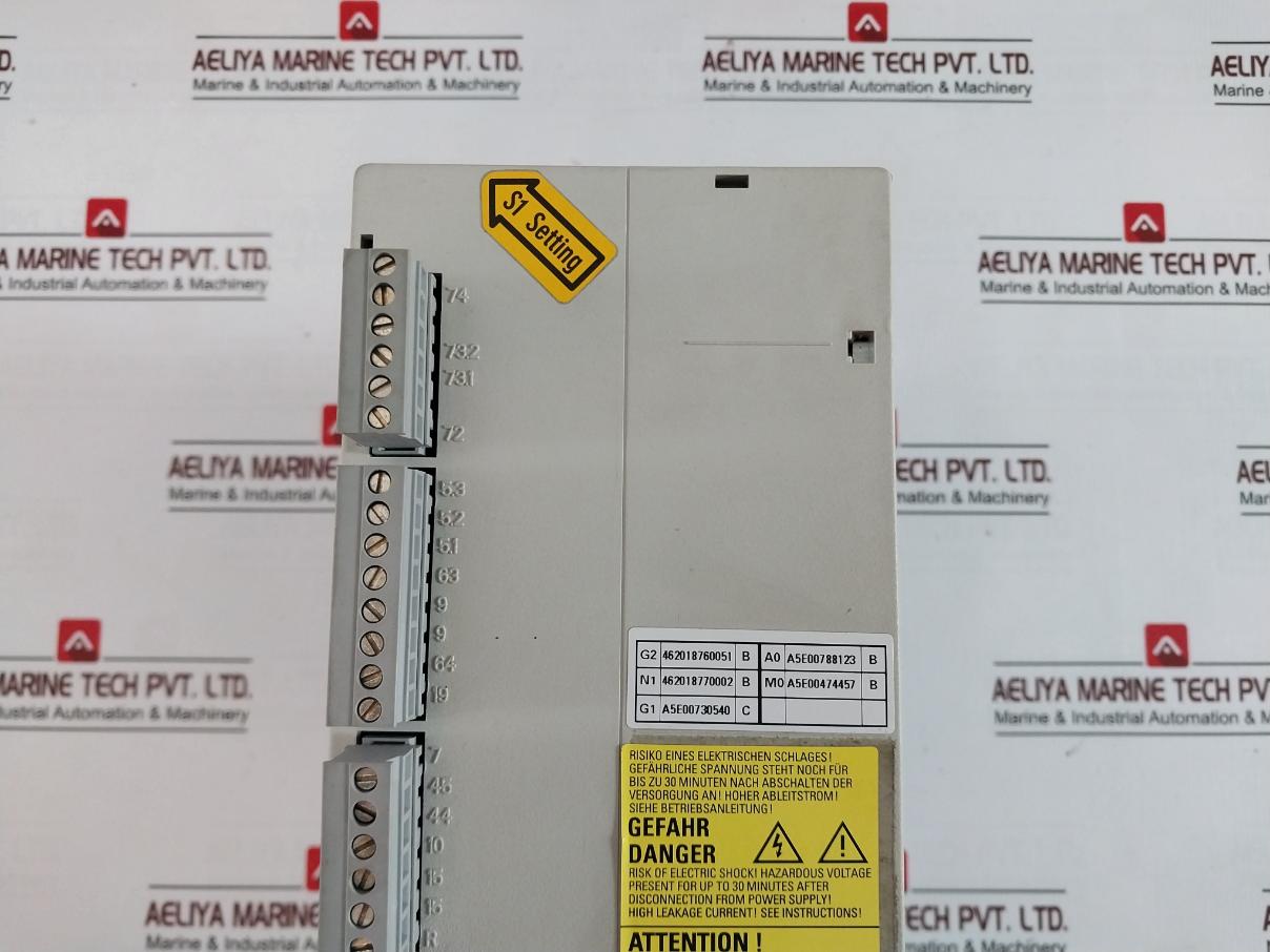Siemens 6Sn1145-1Ba01-0Ba2 Infeed/Regenerative Feedback Module 3Ac 480V