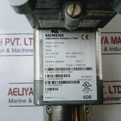 Siemens 6Sn2132-1Dh11-1Ba1 Simodrive Posmo A 75W
