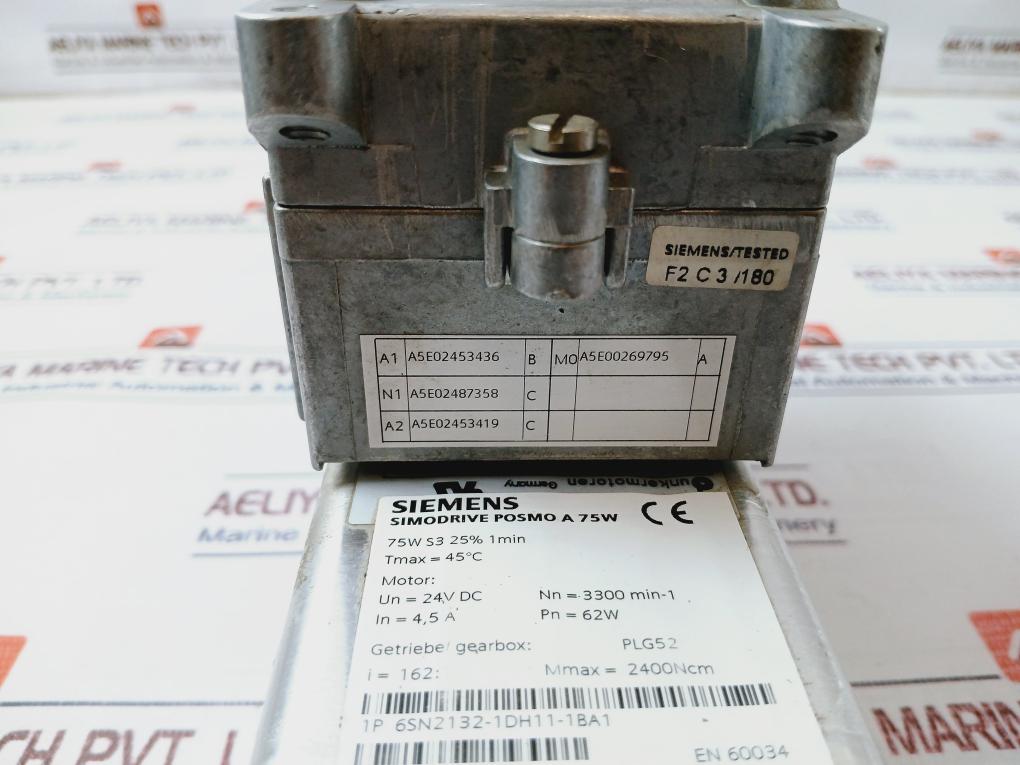 Siemens 6Sn2132-1Dh11-1Ba1 Simodrive Posmo A 75W