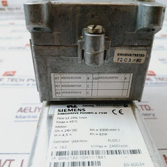 Siemens 6Sn2132-1Dh11-1Ba1 Simodrive Posmo A 75W