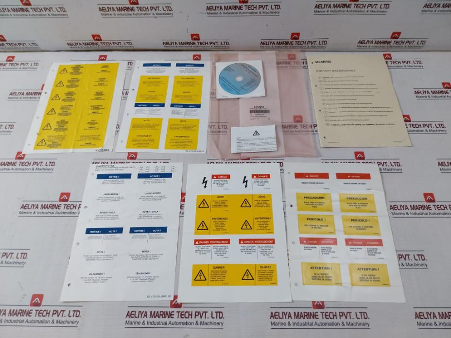 Siemens 6Sx7010-0Fa10 Documentation + Drive Monitor V5.4 Cd + 6Sy7000-0Ad28 Set