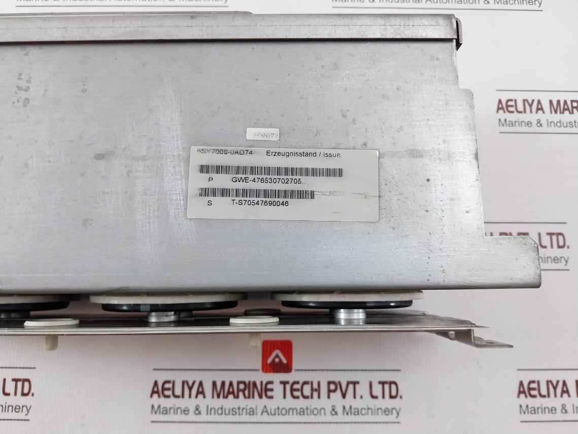 Siemens 6Sy7000-0Ad74 Masterdrive Dc Link Capacitor Rack Module 400V Dc