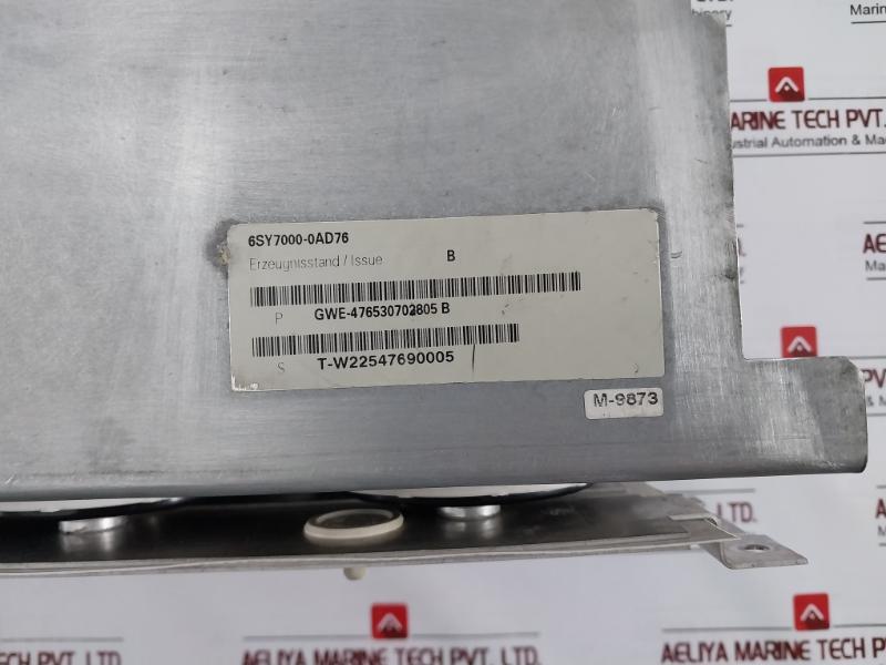 Siemens 6Sy7000-0Ad76 Masterdrives Dc Link Capacitors Complete With Rack