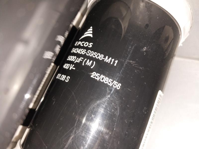 Siemens 6Sy7000-0Ad76 Masterdrives Dc Link Capacitors Complete With Rack