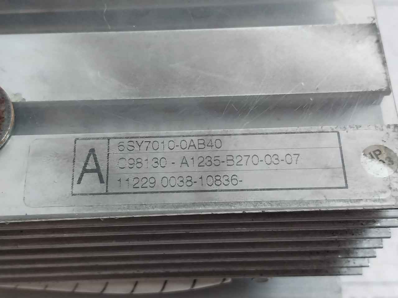 Siemens 6Sy7010-0Ab40 Scr Thyristor Block C98130-a1235-b270-03-07