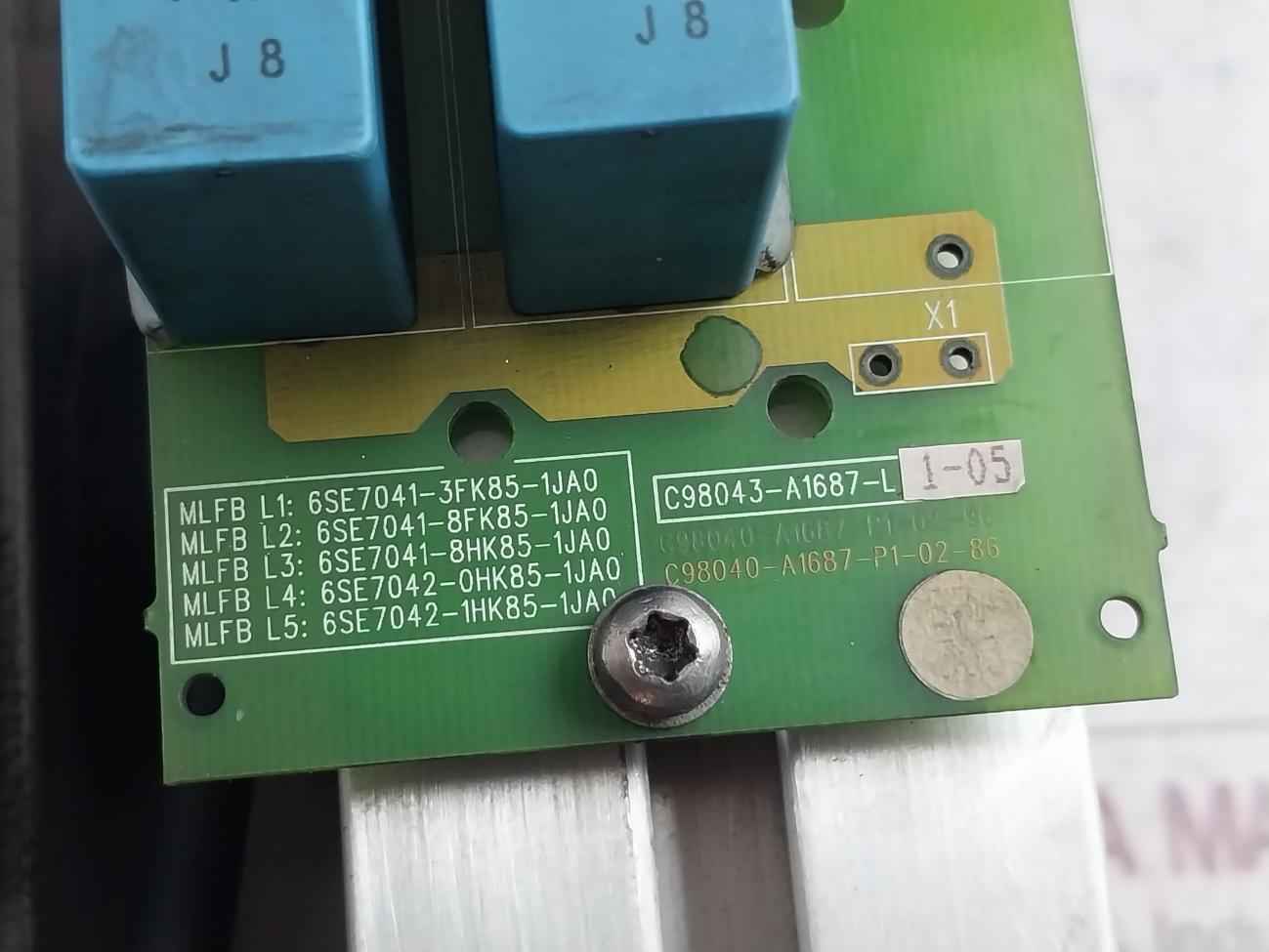 Siemens 6Sy7010-0Ab40 Scr Thyristor Block C98130-a1235-b270-03-07