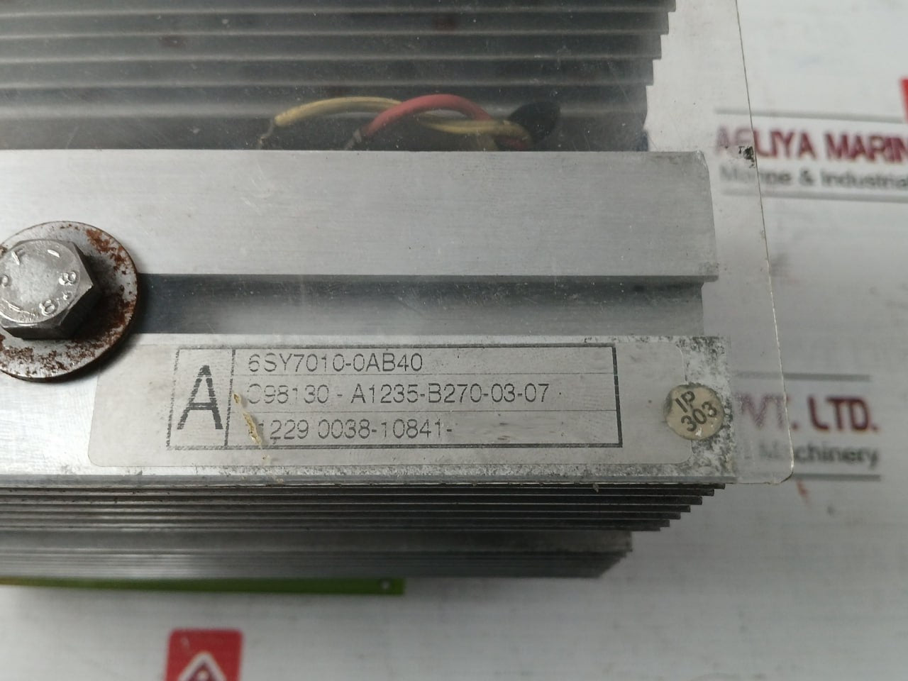 Siemens 6Sy7010-0Ab40 Scr Thyristor Block Module C98130-a1235-b270-03-07