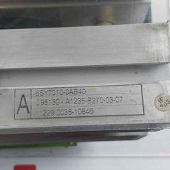 Siemens 6Sy7010-0Ab40 Thyristor Block Module 6Se7041-3Fk85-1Ja0