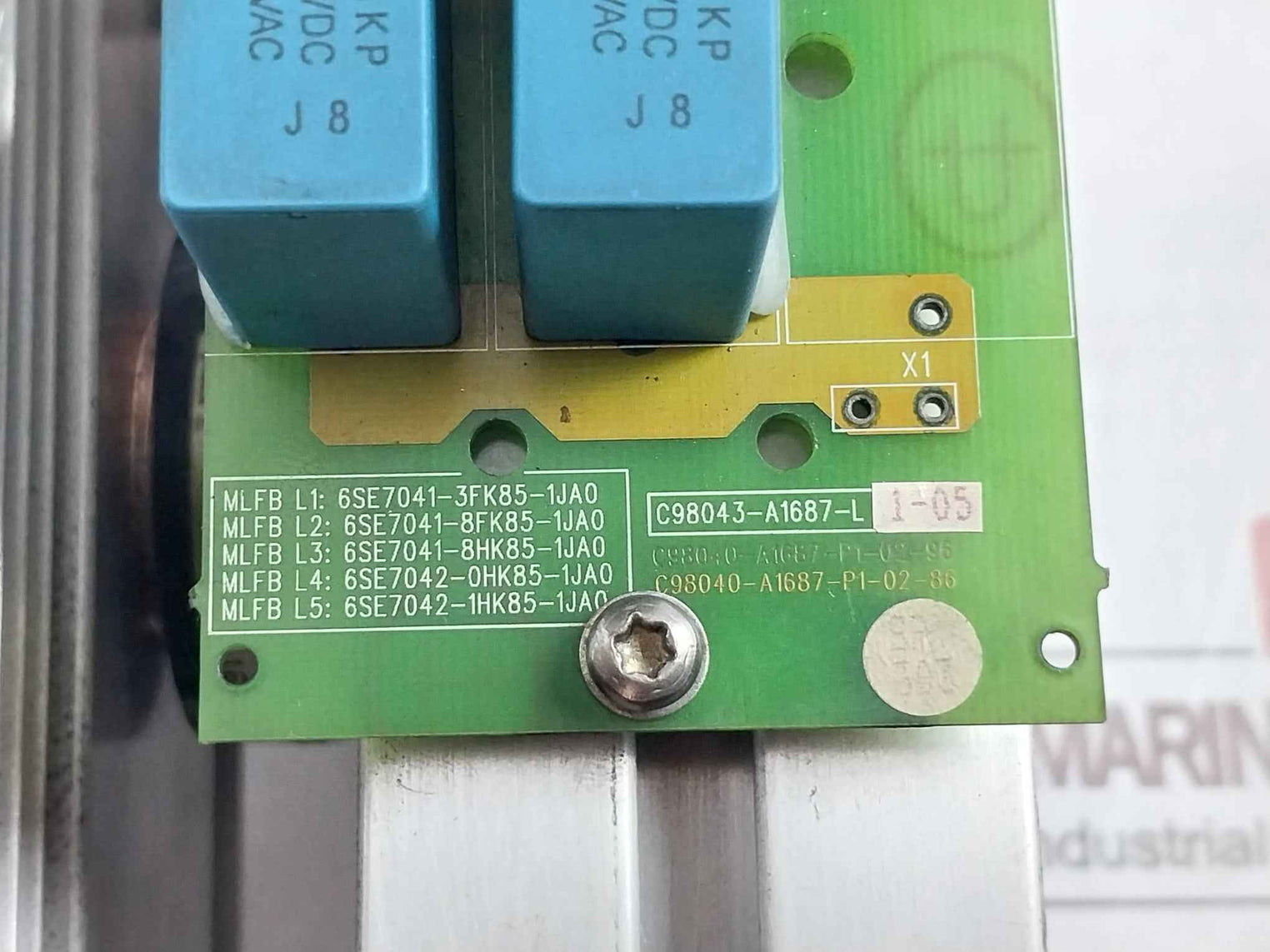 Siemens 6Sy7010-0Ab40 Thyristor Block Module 6Se7041-3Fk85-1Ja0