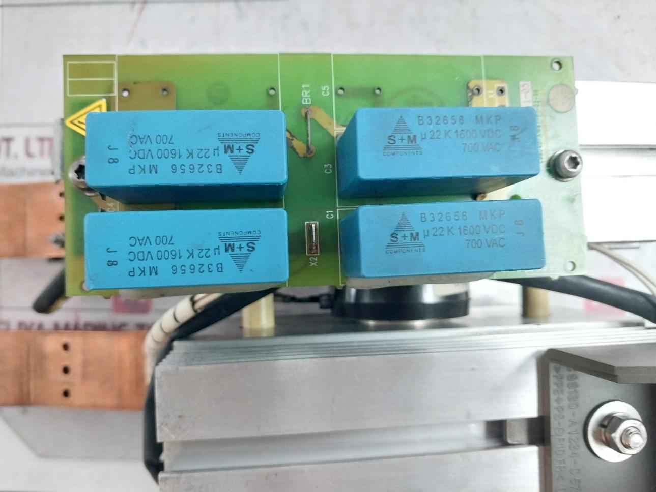 Siemens 6Sy7010-0Ab40 Thyristor Block Module C98043-a1687-l1-05