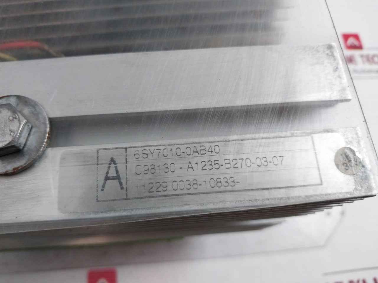 Siemens 6Sy7010-0Ab40 Thyristor Block Module C98130-a1235-b270-03-07