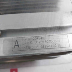 Siemens 6Sy7010-0Ab40 Thyristor Block Module C98130-a1235-b270-03-07