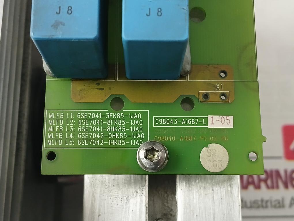 Siemens 6Sy7010-0Ab41 Thyristor Module C98130-a1235-b271-03-07