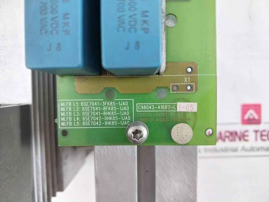 Siemens 6Sy7010-0Ab41 Thyristor Module C98130-a1235-b271-03-07