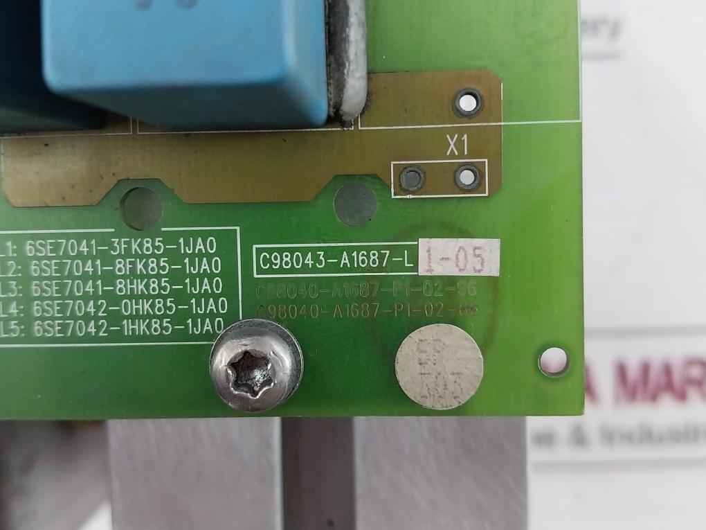 Siemens 6Sy7010-0Ab41 Thyristor Module C98130-a1235-b271-03-07