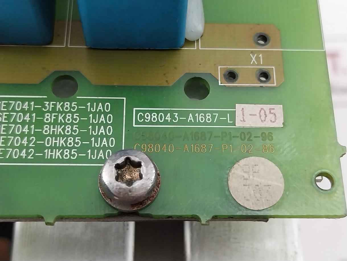 Siemens 6Sy7010-0Ab41 Thyristor Module Ip303 C98130-a1235-b271-03-07