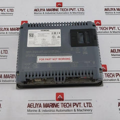 Siemens 6Av2 124-0Gc01-0Ax0 Comfort Panel Dc 24V 0.85A Max