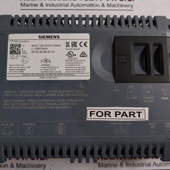Siemens 6Av2 124-0Gc01-0Ax0 Simatic Hmi Touch Comfort Dc 24V Tp700