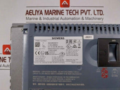 Siemens 6av2124-0jc01-0ax0-z A01+d02 Panel Touch Screen Ip65 24 Vdc