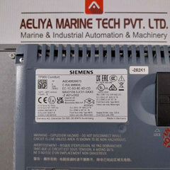Siemens 6av2124-0jc01-0ax0-z A01+d02 Panel Touch Screen Ip65 24 Vdc