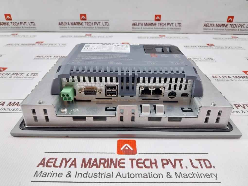 Siemens 6av2124-0jc01-0ax0-z A01+d02 Panel Touch Screen Ip65 24 Vdc