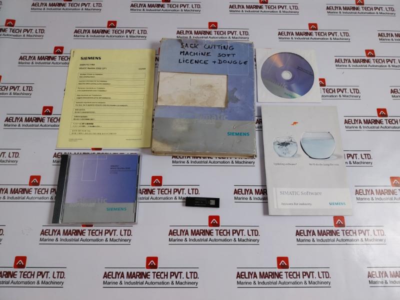 Siemens 6av6612-0aa51-3ca5 Wincc Flexible 2008 Engineering Software License Usb