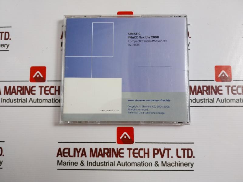 Siemens 6Av6612-0Aa51-3Ca5 Wincc Flexible 2008 Engineering Software License Usb