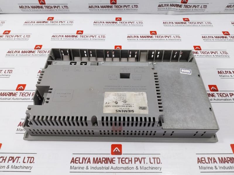 Siemens 6av6 643-0db01-1ax1 Touch Multi Hmi Panel Single Phase S C-w3m54108