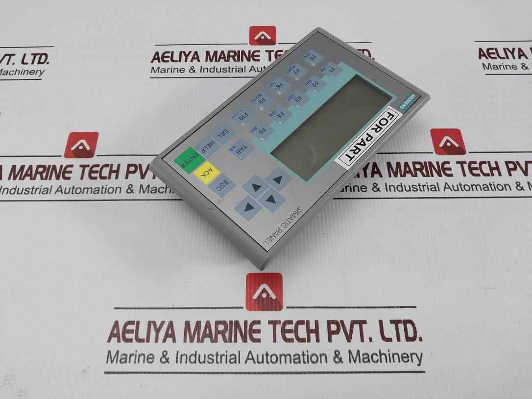 Siemens 6av6 647-0ah11-3ax0 Kp300 Simatic Hmi Basic Panel 24v Dc (not Working)