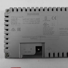 Siemens 6av6 647-0ah11-3ax0 Kp300 Simatic Hmi Basic Panel 24v Dc (not Working)