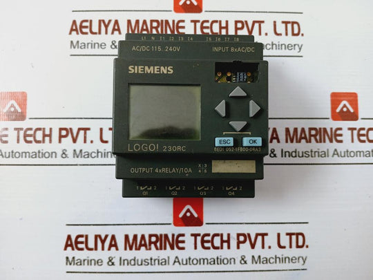 Siemens 6Ed1 052-1Fb00-0Ba3 Logic Module Ac/Dc 115-240V