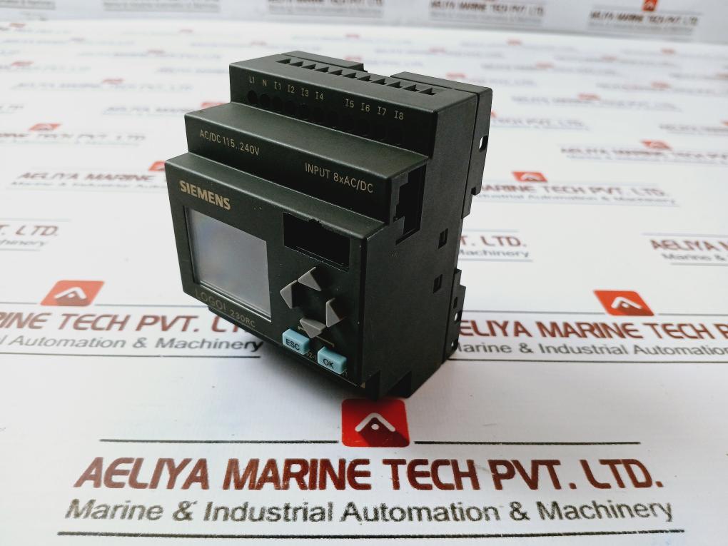 Siemens 6Ed1 052-1Fb00-0Ba3 Logic Module Ac/Dc 115-240V (Not Working)