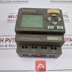 Siemens 6ED1 052-1FB00-0BA4 LOGO! 230RC Logic Module Display Expandable