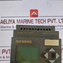 Siemens 6ED1 052-1FB00-0BA4 LOGO! 230RC Logic Module Display Expandable