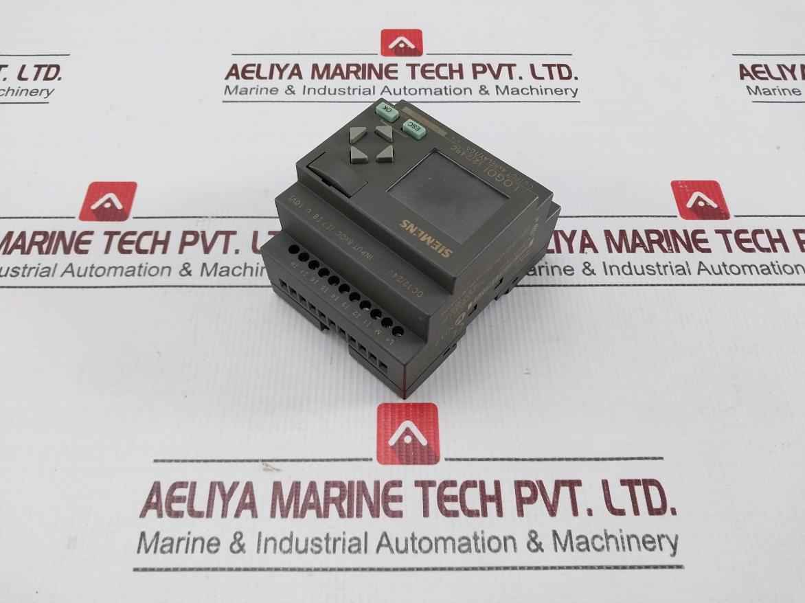 Siemens 6ed1 052-1md00-0ba3 Logo Logic Module Dc 24v 8a/ac 240v 10a