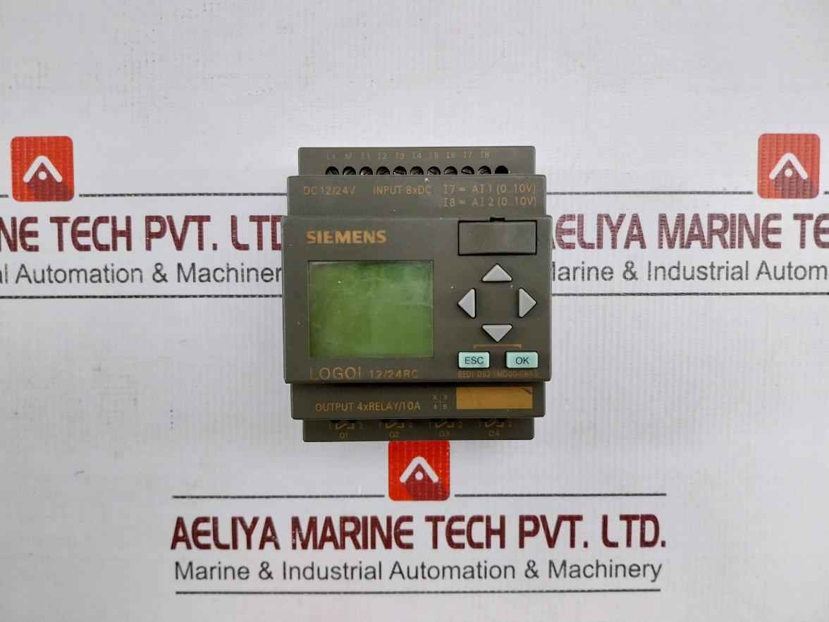 Siemens 6ed1 052-1md00-0ba5 Plc Controller Module Dc 12/24v