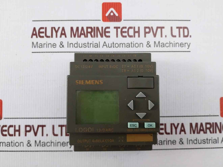 Siemens 6ed1 052-1md00-0ba5 Plc Controller Module Dc 12/24v