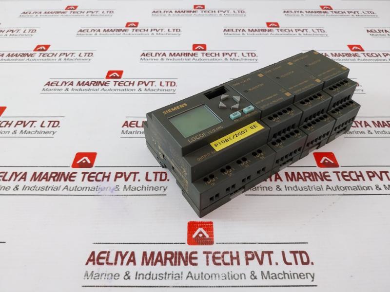 Siemens 6Ed1 052-1Md00-0Ba5 Logic Module Output 4Xrelay