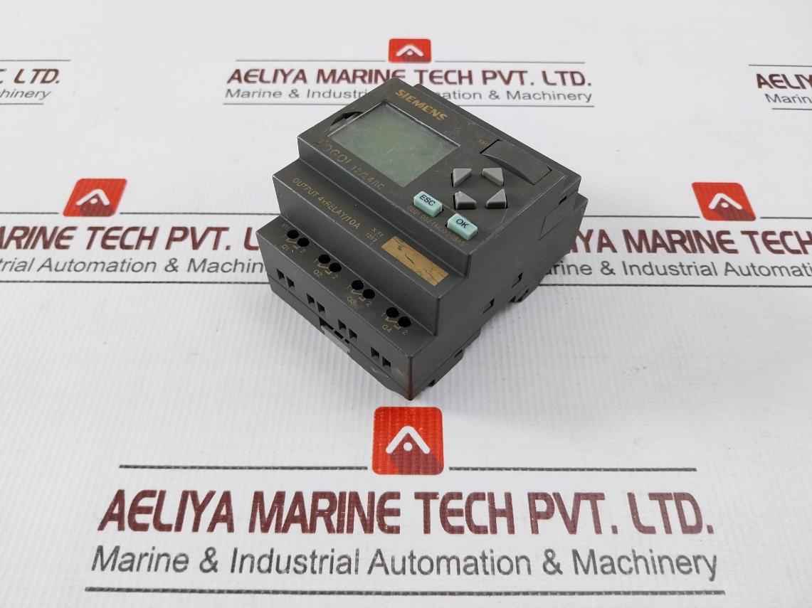 Siemens 6ed1 052-1md00-0ba6 Logo! Logic Module 12/24rc Dc 12/24v