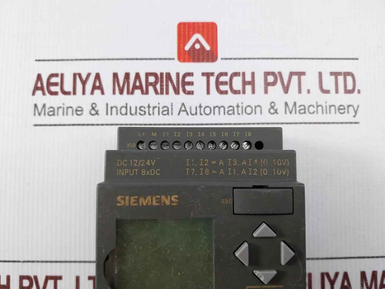 Siemens 6ed1 052-1md00-0ba6 Logo! Logic Module 12/24rc Dc 12/24v