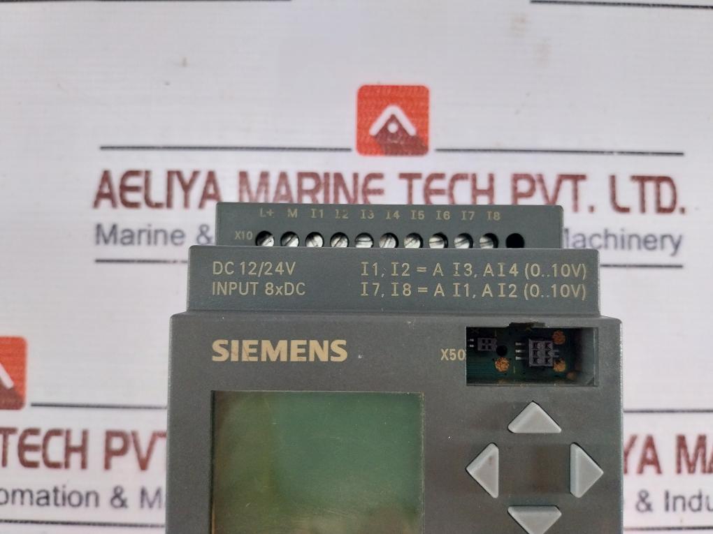 Siemens 6ed1 052-1md00-0ba6 Logo! Logic Module 4xrelay Output 10a Dc 12/24v