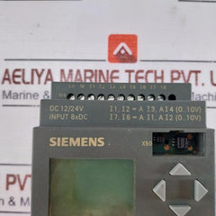 Siemens 6ed1 052-1md00-0ba6 Logo! Logic Module 4xrelay Output 10a Dc 12/24v