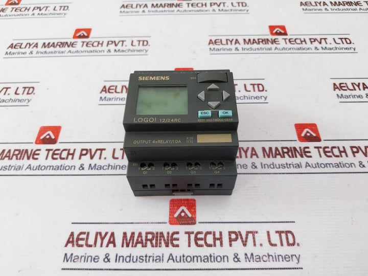Siemens 6ED1 052-1MD00-0BA6 Logo! Programmable Logic Controller 240VAC