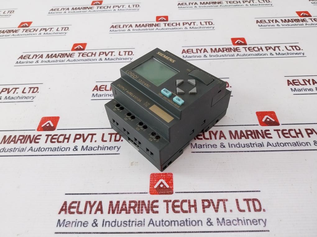 Siemens 6ED1 052-1MD00-0BA6 Logo! Programmable Logic Controller 240VAC