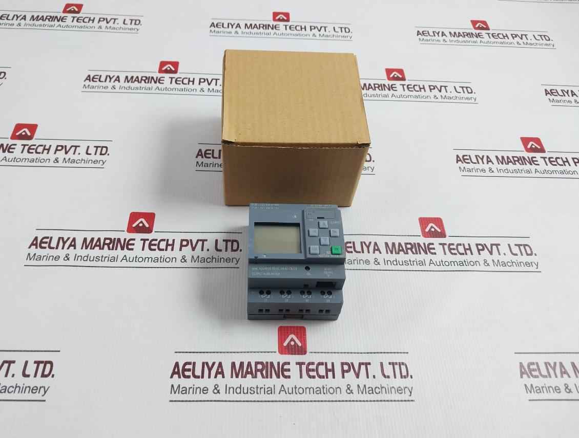 Siemens 6ed1052-1md08-0ba0 Logo Bm 12/24rce Programmable Logic Module 12/24v Dc