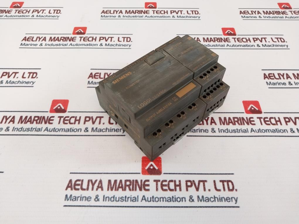 Siemens 6ed1 052-2md00-0ba6/ 6ed1 055-1mb00-0ba1 Logo! 12/24rco Logic Module