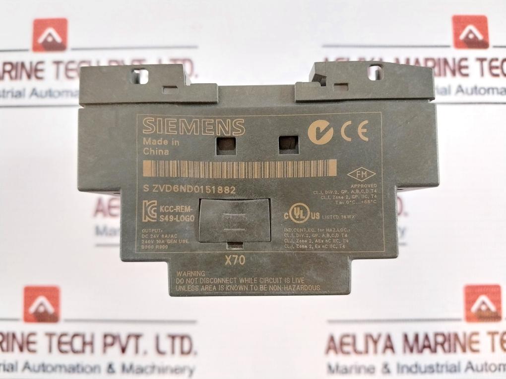 Siemens 6ed1 052-2md00-0ba6/ 6ed1 055-1mb00-0ba1 Logo! 12/24rco Logic Module