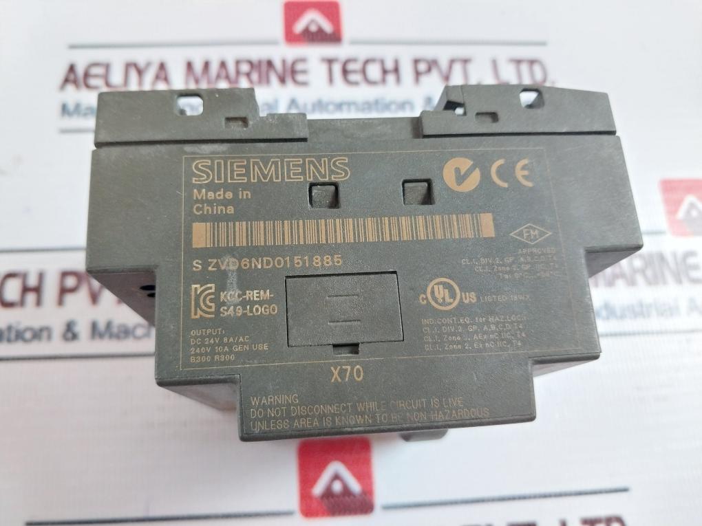 Siemens 6ed1 052-2md00-0ba6 Logic Module Controller